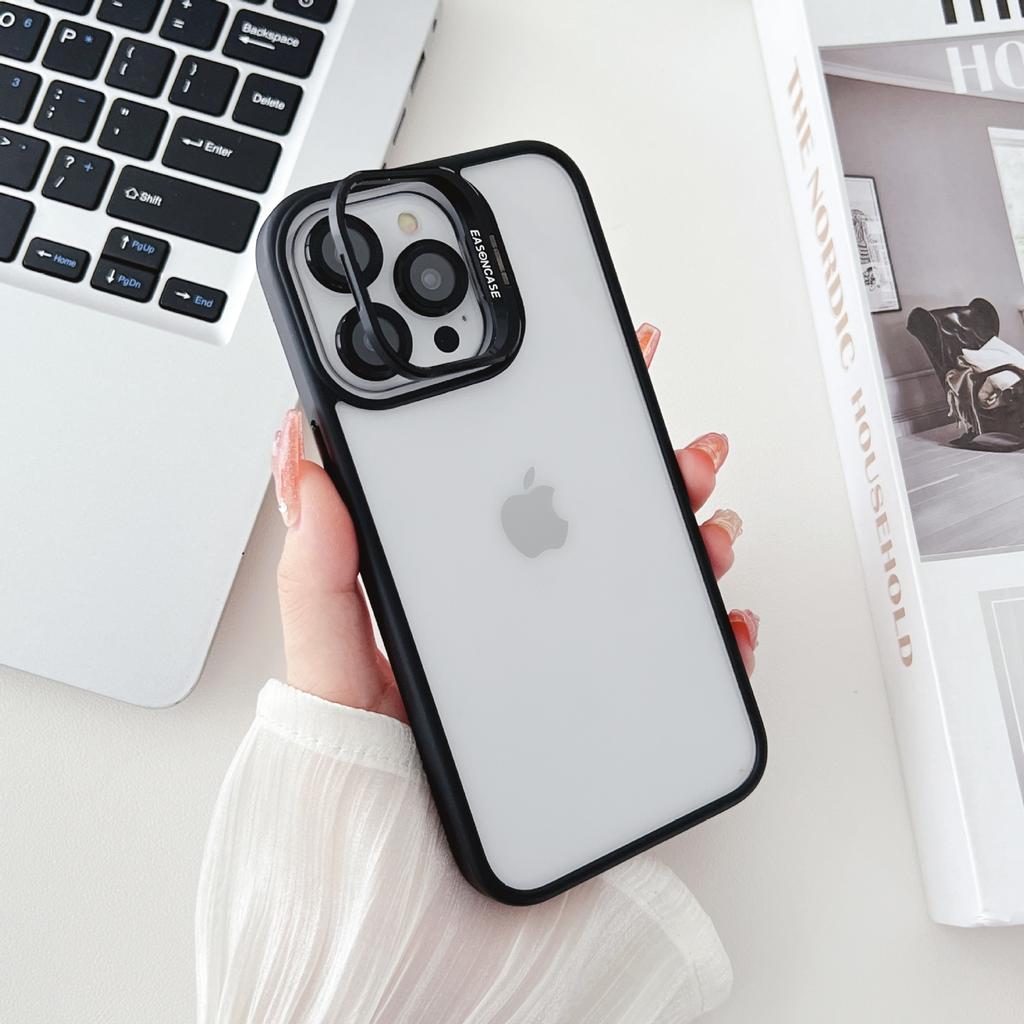 Metal Lens Bracket Suitable for IPhone 16 Pro Mobile Phone Case Apple 15 Titanium Gray with Lens Film Protective Case