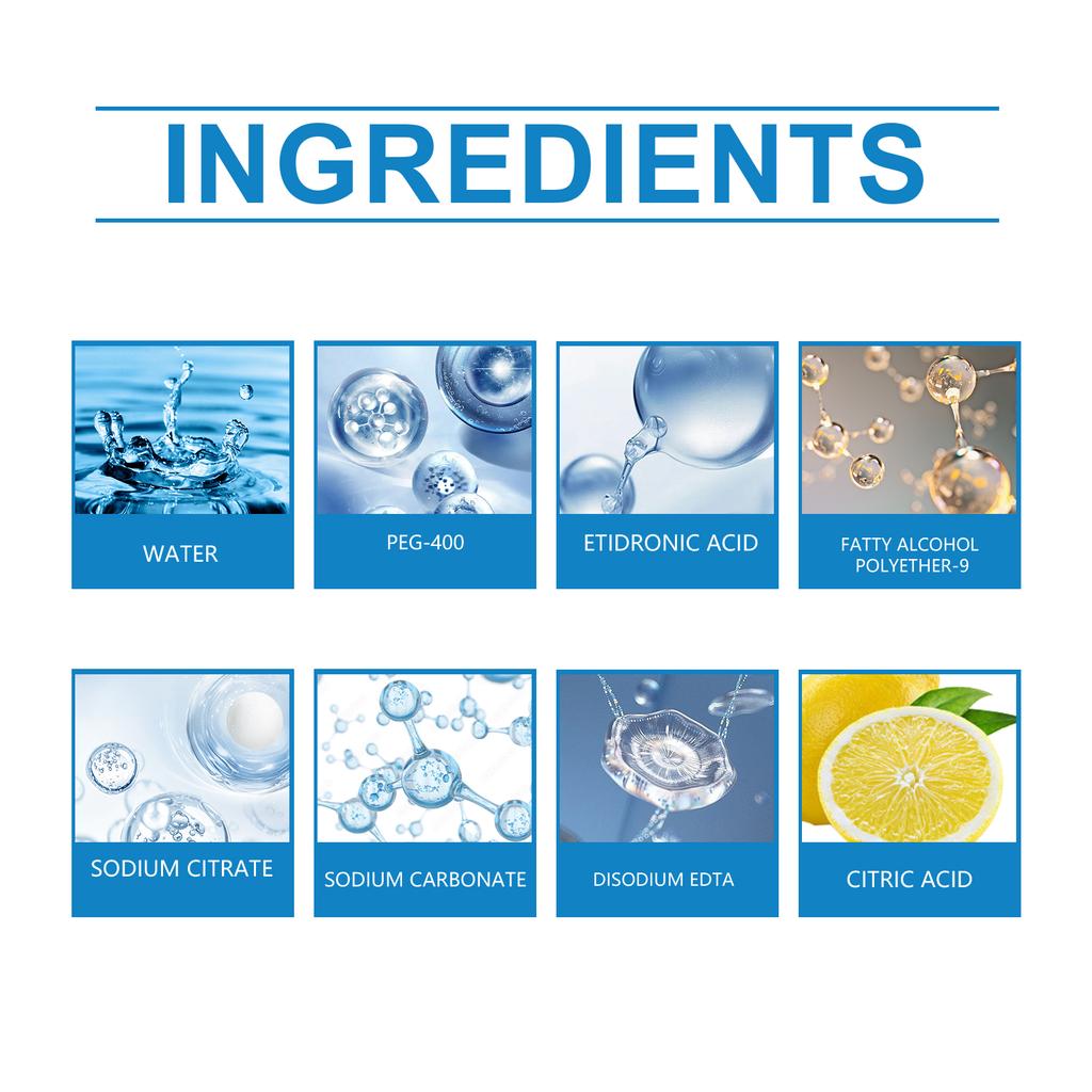 Rayhong Car Iron Powder Rust Removal Spray Anti-Rust Rust Remover Car Supplies Decontamination Rust Remover Cleaning Supplies