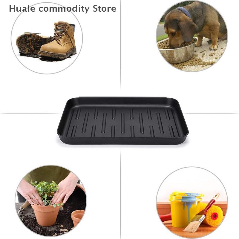1/2/3pcs Boot Tray Heavy Duty Shoe Mat Trays Car Shoes Storage Tray Dog Cat Bowl Mats Multifunctional Under Seat Container Box