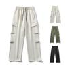 Outdoor Men's Casual Pants Men's Spring and Autumn Tooling Loose Versatile Drape Straight Sweatpants