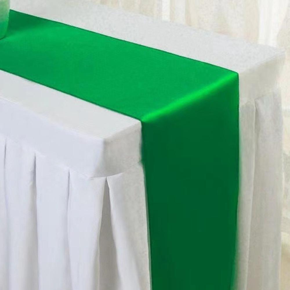 3PCS Elegant Satin Table Runner Classical Coffee Table Runner Decorative Tablecloth  Graduations