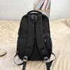 Cartoon Student Schoolbag Color Contrast Large Capacity Backpack with Coin Purse