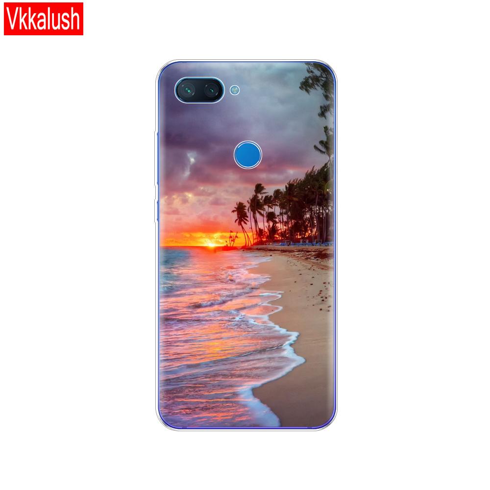 Silikonhülle Für Xiaomi mi 8 LITE Hülle 6,26 Zoll klar TPU niedliche Hülle Für Xiaomi mi 8 lite Rückseite Für Xiaomi mi8 coque capa