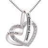 Ladies' Heart-shaped Pendant Necklace with 'I Love You', Exquisite Love Jewelry for Daily Wear, Holiday Gifts, Valentine's Day Gifts