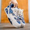 New Men's Skateboard Shoes 2026 Spring Fashion Versatile Low-Top Casual Sports Shoes Men's Trendyy Floral Cloth Sneakers Suitable for Outdoor Sports