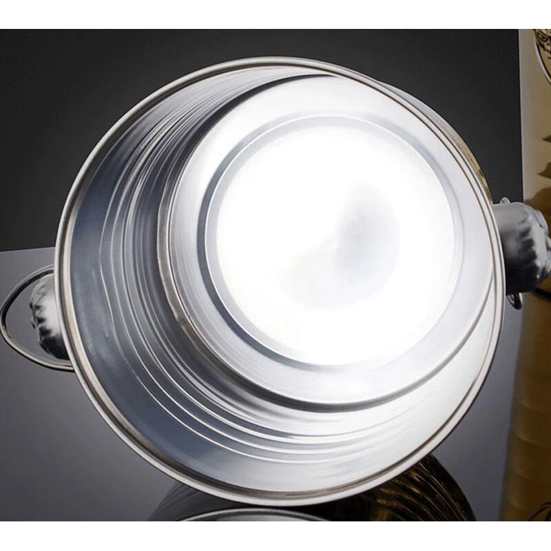 Homeglen Thickened Stainless Steel Ice Bucket
