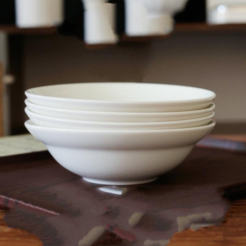 ZISIZ Underglaze Ceramic Straw Hat Dessert Bowl