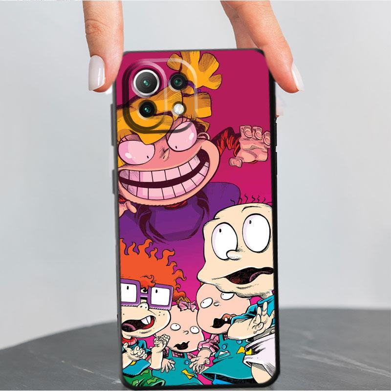 Cartoon Amine-Rugrates Handyhülle für Xiaomi Mi Note 10 Pro 9T 10T 11T 10S 12 10 5G A2 Lite 9 SE 12X 11 Lite TPU Weiche Hülle