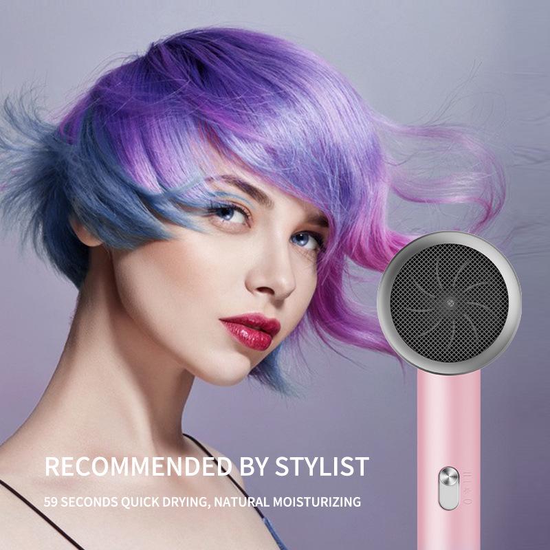 High-Speed Hair Dryer with Blue Light for Salon-Quality Hair Care