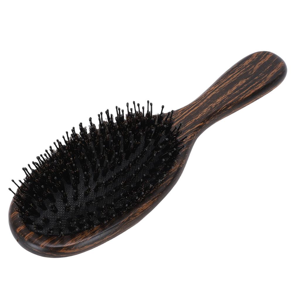Wooden Handle Cushion Hairbrush Detangling Hair Brush for Men Women Kids All Hair Types Cushion Hairbrush