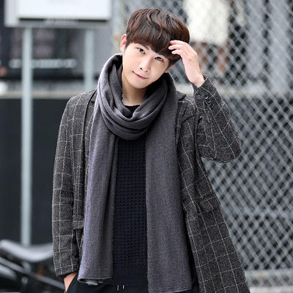 Color Imitation Cashmere Thickened Women Winter Scarves Knitted Shawls Korean Long Shawls Wraps