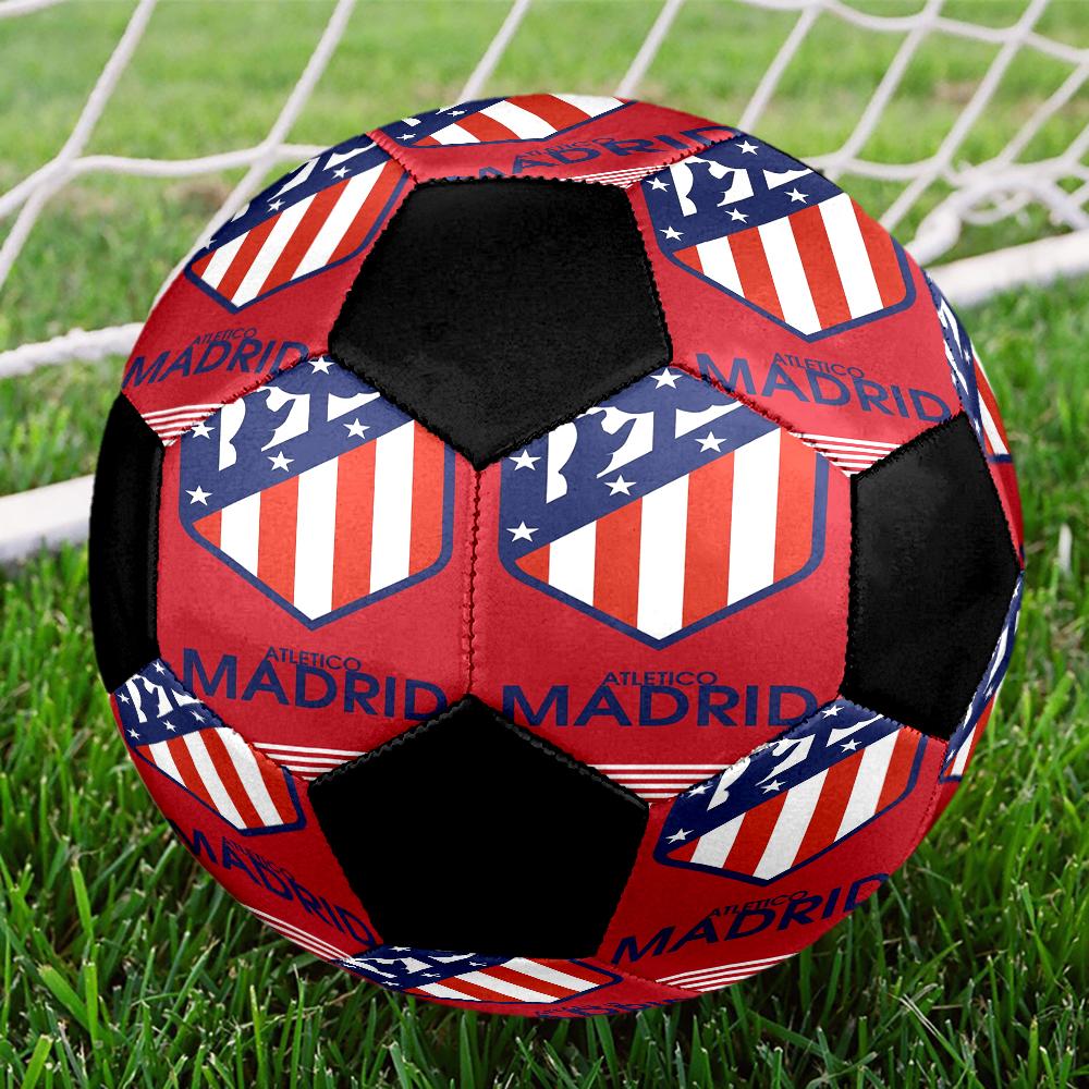 Atlético Madrid Theme Size 5 Soccer Ball, Suitable for Both Indoor and Outdoor Matches, a Gift Suitable for Everyone.