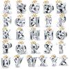 Copper 26 Letter Crown Shiny Zirconia Beads Suitable For Panoriginal Bracelet Fashion Diy Creative