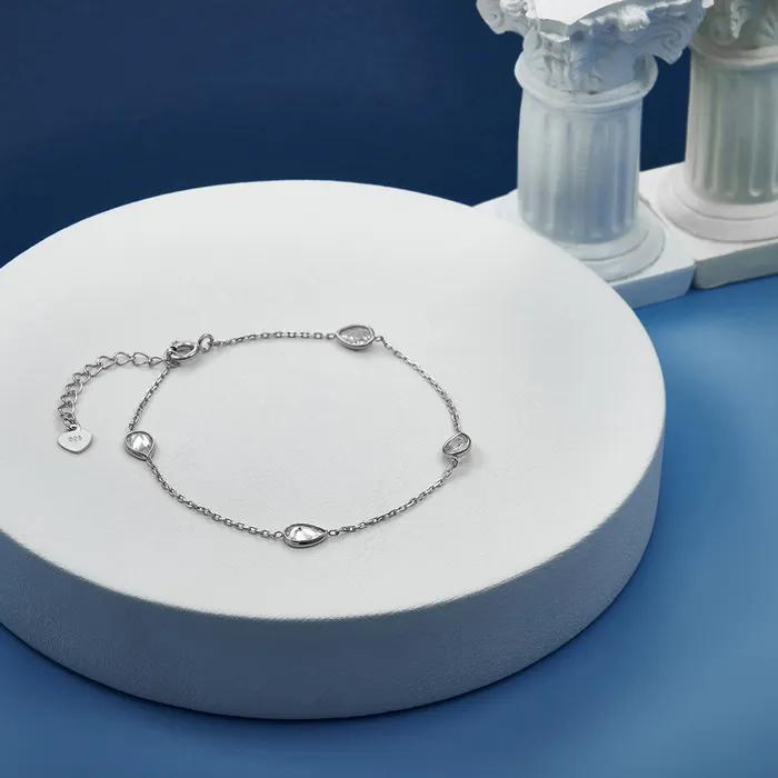 SILVER925 Waterdrop Drop Bracelet PYSB0129