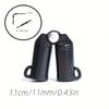 2pcs Greenhouse Frame Connectors Plastic Tube Components Garden Pole Connectors for Constructing a Greenhouse