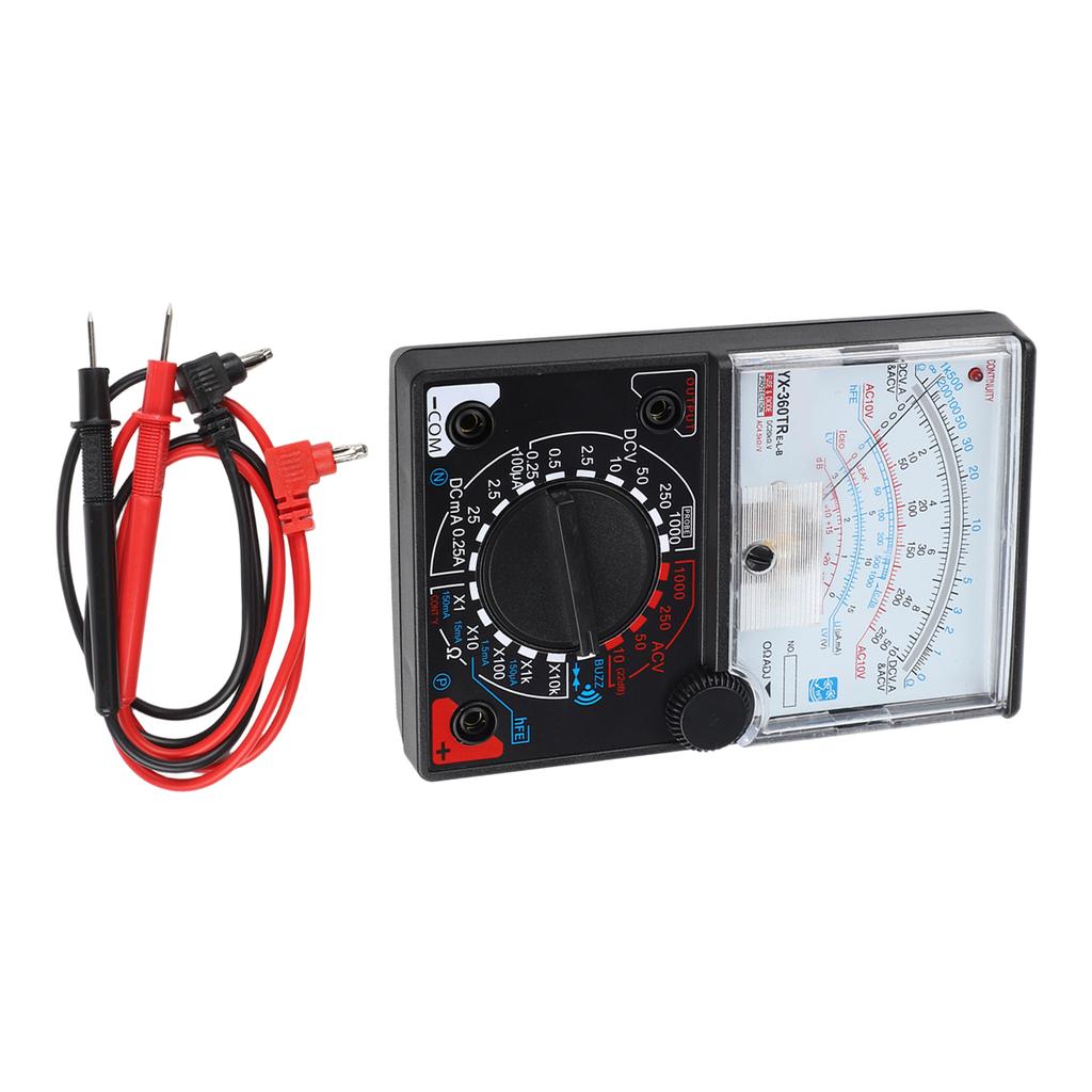 Widerstand messen Digitalmultimeter Zeiger-Multimeter Spannung messen