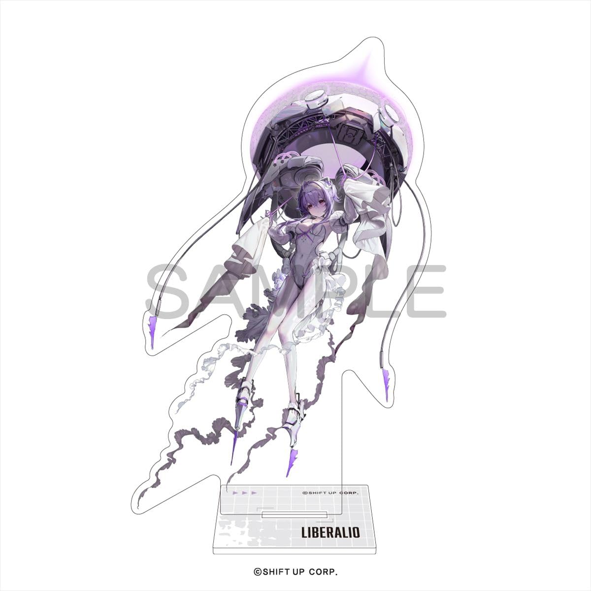 

Algernon Products Goddess of NIKKE Acrylic Stand River Rio H137 x Acrylic Victory Approx. W47-106mm