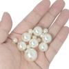 Lifestyle-cat 104pcs Mixed Size Pearls Beads No Holes 8mm, 14mm, 20mm Pearls for Vase Filler, Table Scatter, Wedding, Birthday Party, Home Decoration