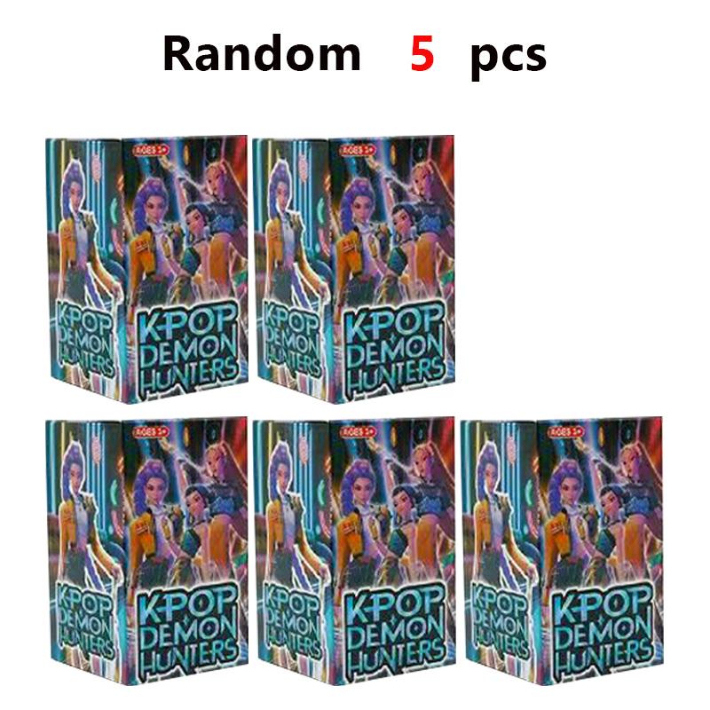 6 Stile Kpop Dämonenjäger Actionfigur Blind Box Spielzeug Derpys Tiger Rumi Mira Zoey Sussy Figur Puppe Für Fans Überraschungsgeschenk