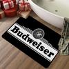 King of Beer B-Budweiser Carpet Living Room Sofa Bedroom Balcony Door Mat Kids Room Home Decoration Anti-Slip Large Area Rug