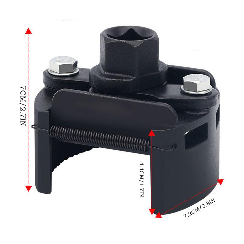 Oil Filter Wrench Oil Filter Wrench Adjustable Stable Heavy-Duty Metal Separator For Engine Change Motor Auto Truck Car House
