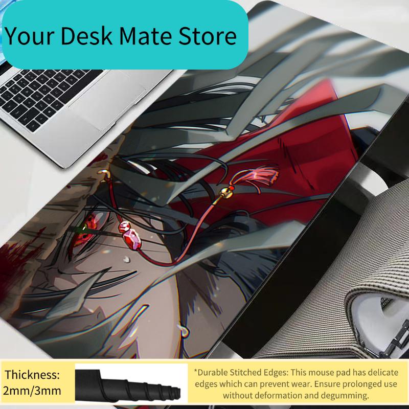 Mouse Pad Gaming Large Dywan Gamer Keyboard Desk Mat Table Naruto Carpet Mousepad XXL Anime Durable For Computer