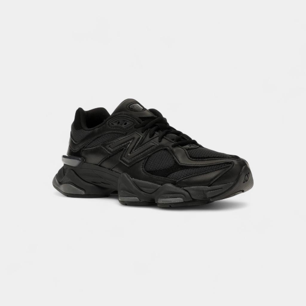 New Balance 9060 Triple Black Leather