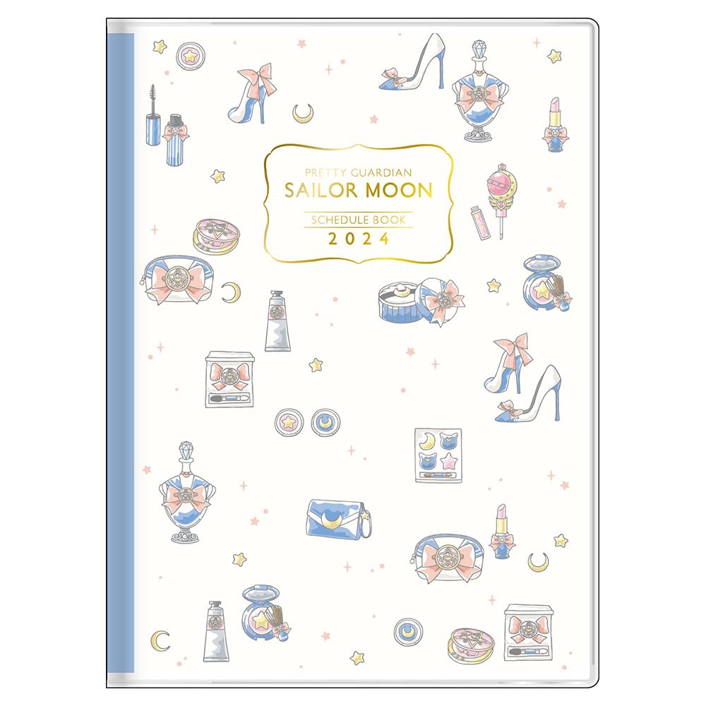 

Sunstar Stationery Sailor Moon 2024 Monthly S2957817 Planner, B6, Icon,