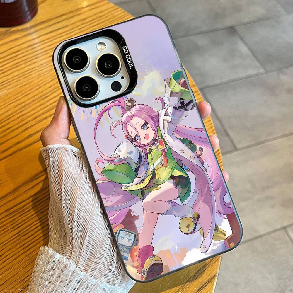 

Anio G-Genshin Game lmpact Phone Case For iPhone 16 17 15 14 12 13 Pro Max Black Color Shockproof Cover iPhone16se4