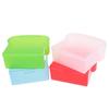 Reusable Sandwich Case Plastic Sandwich Packaging Box Toast Shape Sandwich Storage Box  Picnic