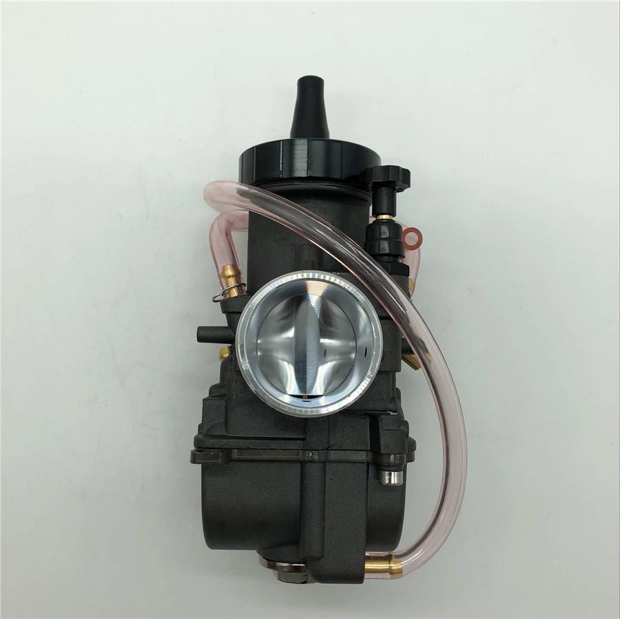 34Mm Racing Flat Side Carburetor For Pwk Yamaha Honda Suzuki KawasakiFit On 200Cc 250Cc 300Cc 350Cc Engine