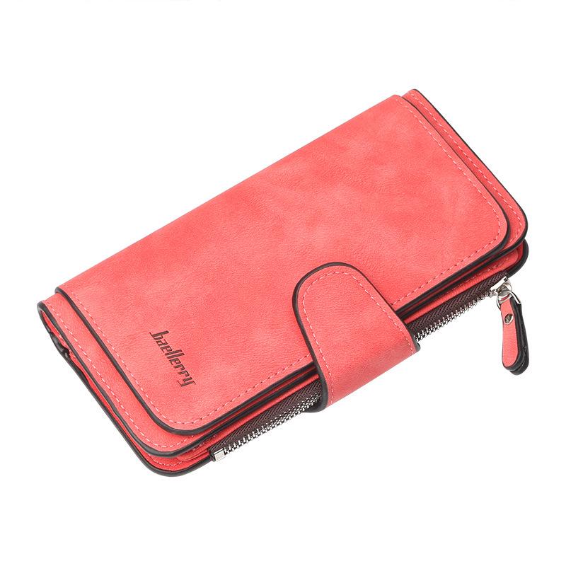Elegant Women's Long Wallet with Multi-Card Slots and Large Capacity