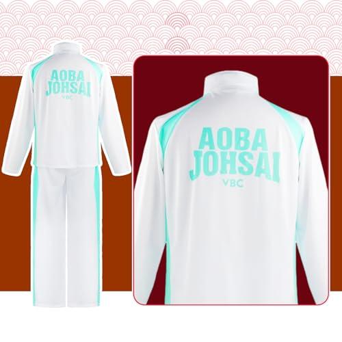 [Formemory] Aoba Johsai High School Volleyball Jersey, Long Sleeve, Sportswear, Featuring Oikawa Toru, Iwaizumi Hajime, Kindaichi Yuutaro, and Kunimi