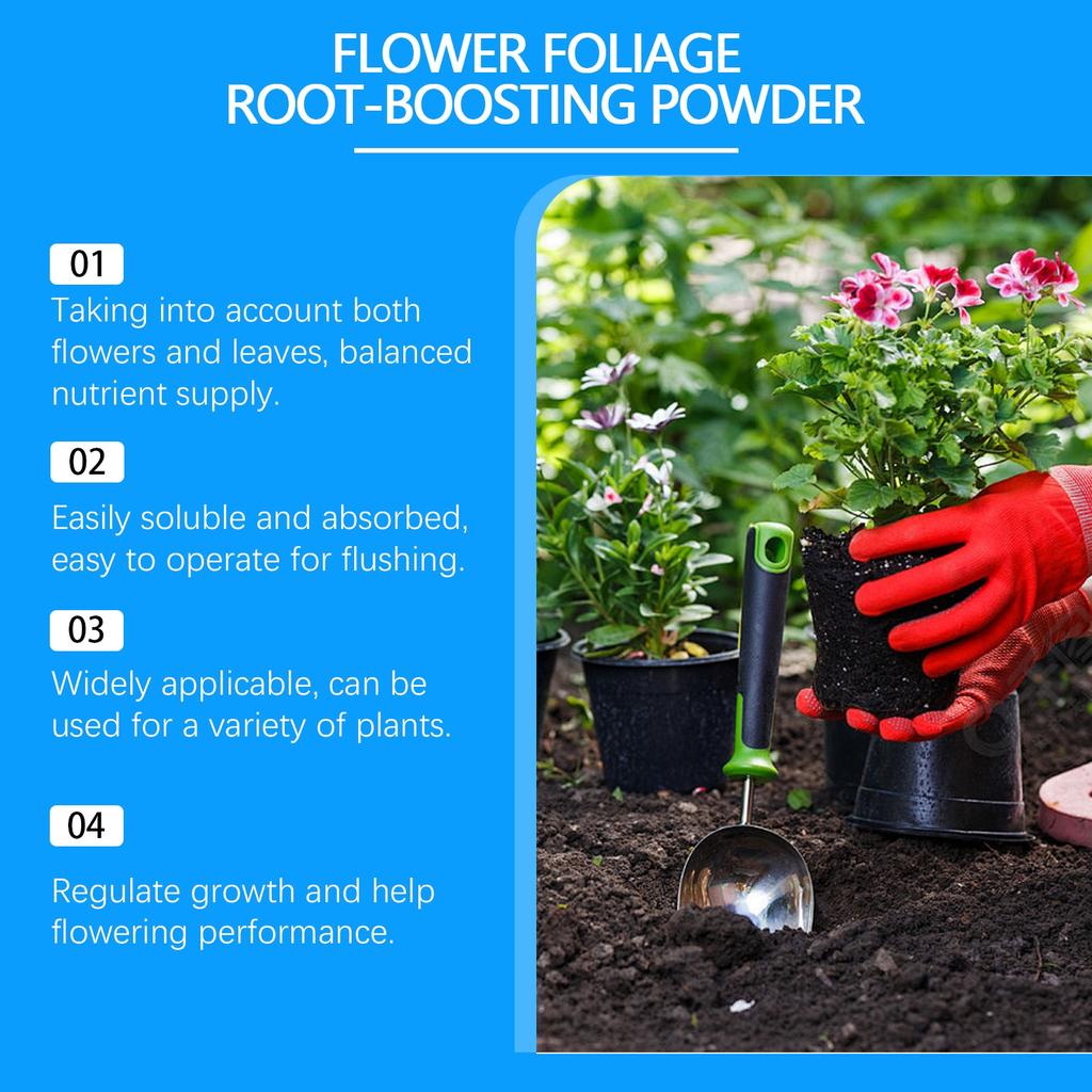 Plant Nutrition Powder Promotes , Increases Leaf Density And Leaves, And Is A Universal Horticultural Fertilizer That Is Easy To Apply By Flushing
