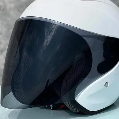 Ram4 Glossy White Half Helmet Men and Women Motorcycle Off-Road Summer Helmet Downhill Racing Mountain Cross Casco Capacete