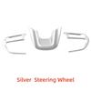 Car Upgrade Styling ABS Plastic Steering Wheel For JEEP Compass 2017 2018    Modification Decoration Accessories