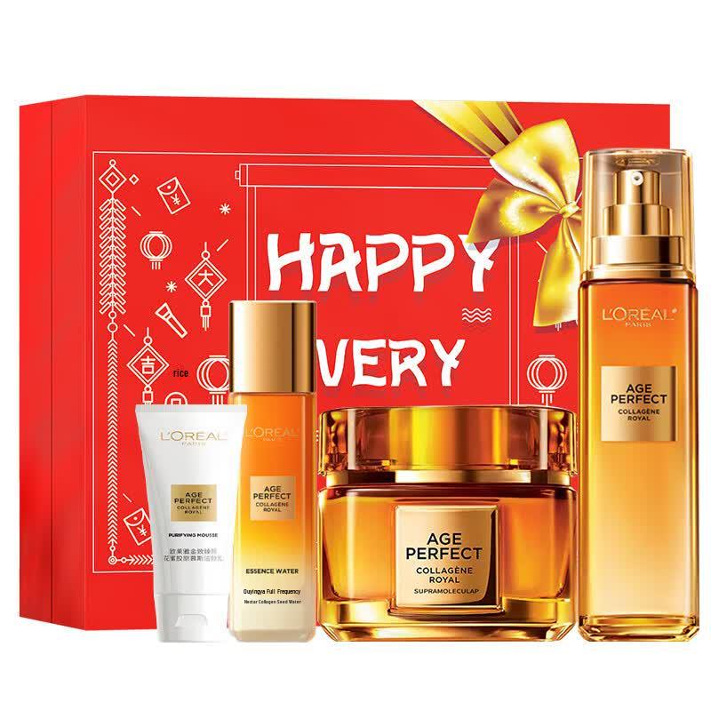 L Oreal Golden Honey Skincare 4-Piece Set