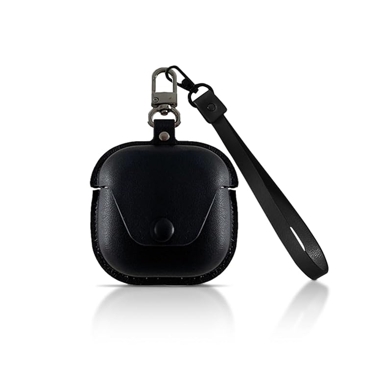 

Shokz OpenFit 2 for case YAJOJO High quality leather with lock With carabiner Full protection Fall prevention Shockproof dustproof Scratch prevention