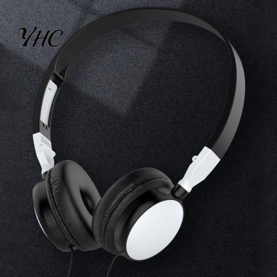 Wired Foldable 3.5mm HiFi Audio Bass Headset Gaming Headphone for Phone/Tablet