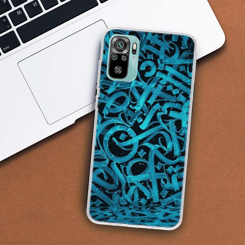 Pokras Lampas Art Graffiti Pouzdro na telefon pro Xiaomi Redmi Note 12 10 10S 9 9S 9T 8 8T 11T 11S 11E 11 Pro Plus 7 5 5G Coque Kryt