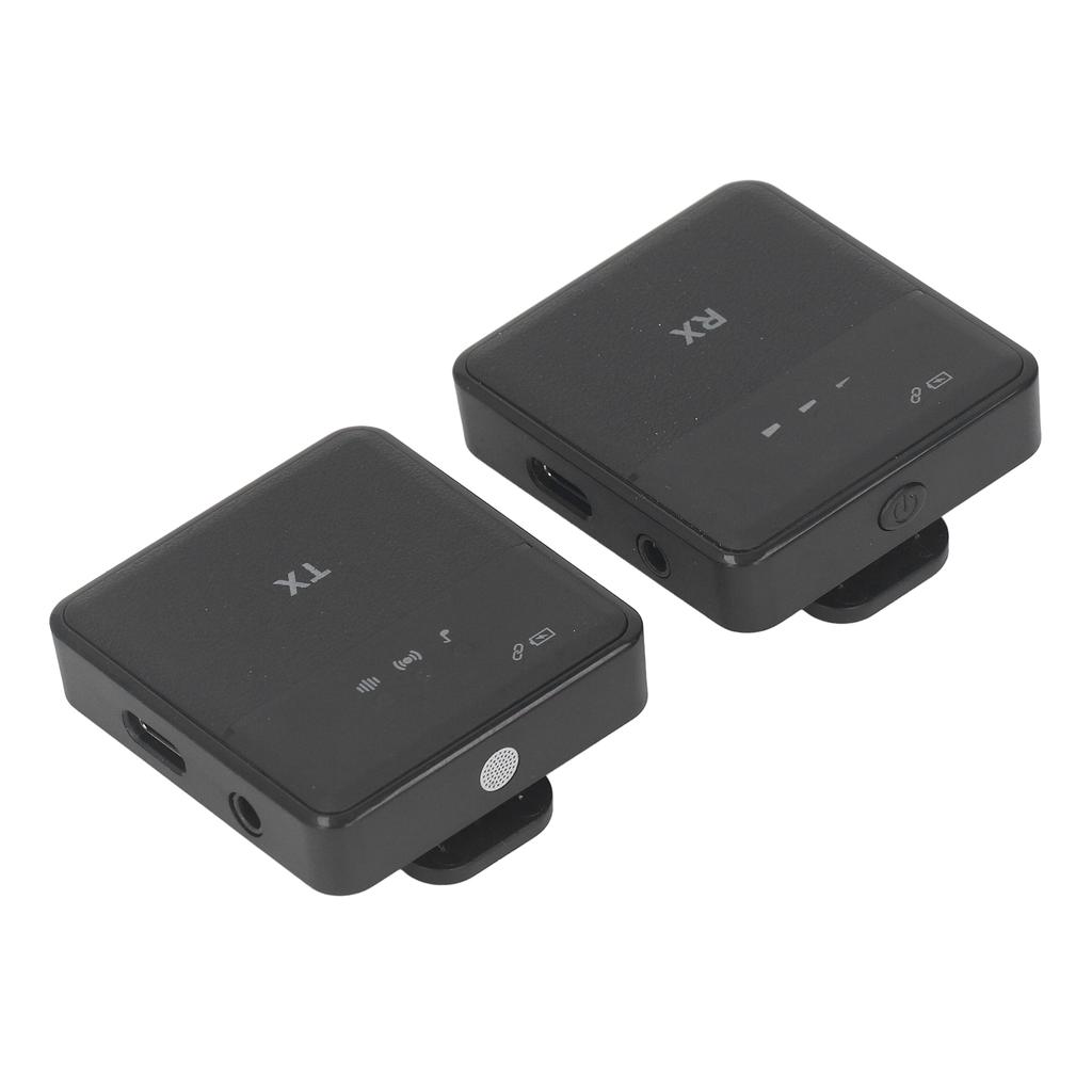 Drahtloses Lavalier-Mikrofon Mini Tragbar Rauschunterdrückung Omnidirektionale Aufnahme Starke Anti-Interferenz Clip-On