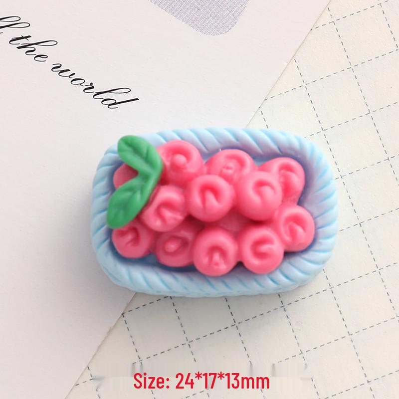 3D Fruit Basket Stickers & Magnets: Realistic DIY Accessories for Phone Cases, Cups, & More