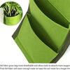 M-Modern-New 7 Pockets Vertical Grow Bag Felt Wall Mount Flower Vegetable Planting Container Outdoor Indoor Garden Planter