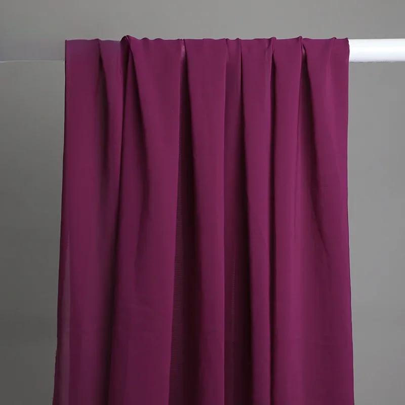 100x150cm Chiffon Fabric Clothing Wedding Decoration Avocado Green Sage Mint Yarn Layout Gauze DIY Home Deco Dress Material