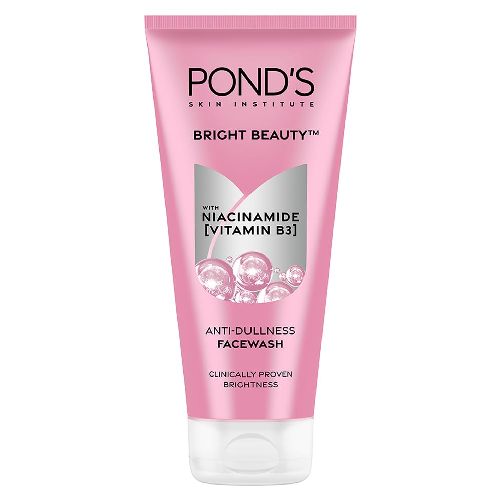 

Ponds Bright Beauty Очищающее средство для лица против тусклости и для придания сияния с ниацинамидом - 200 г 200gm