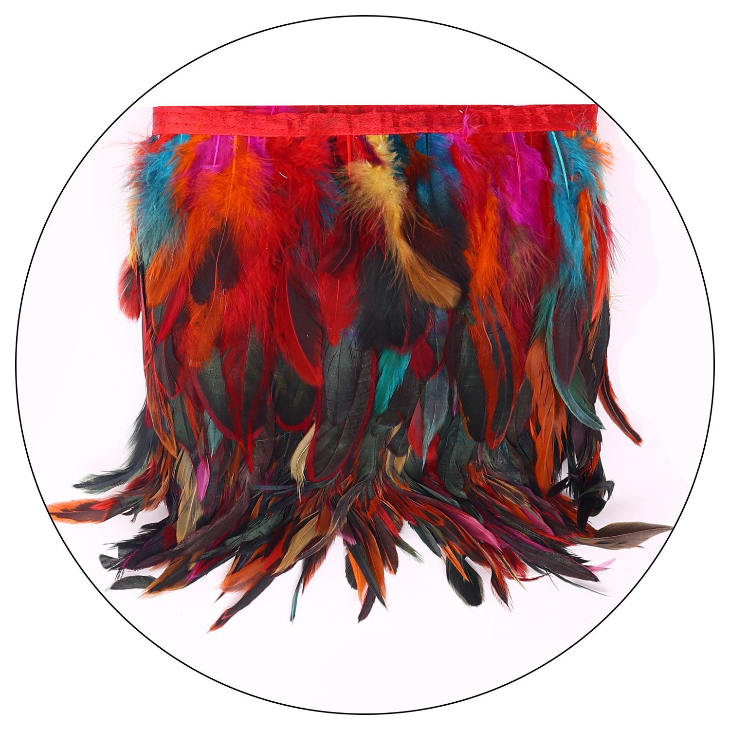 

Готический стиль, Перьевой шарф, Украшение на Хэллоуин, Макияжный бал, Аксессуары для показа на подиуме, Шарф Аксессуары для одежды разноцветный