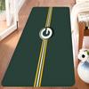 Green BayS PackerS Room Mats Anti-slip Absorb Water Long Strip Cushion Bedroon Mat Household Carpets