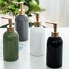 Ceramic Soap Dispenser Bathroom Hand Sanitizers Container Shampoo Shower Gel Press Bottle