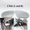 Auto Heated Blind Spot Warning Rear Mirror Glass LHD For Mercedes-Benz C E S GLC Class W205 W222 W217 W213 W238 2015-