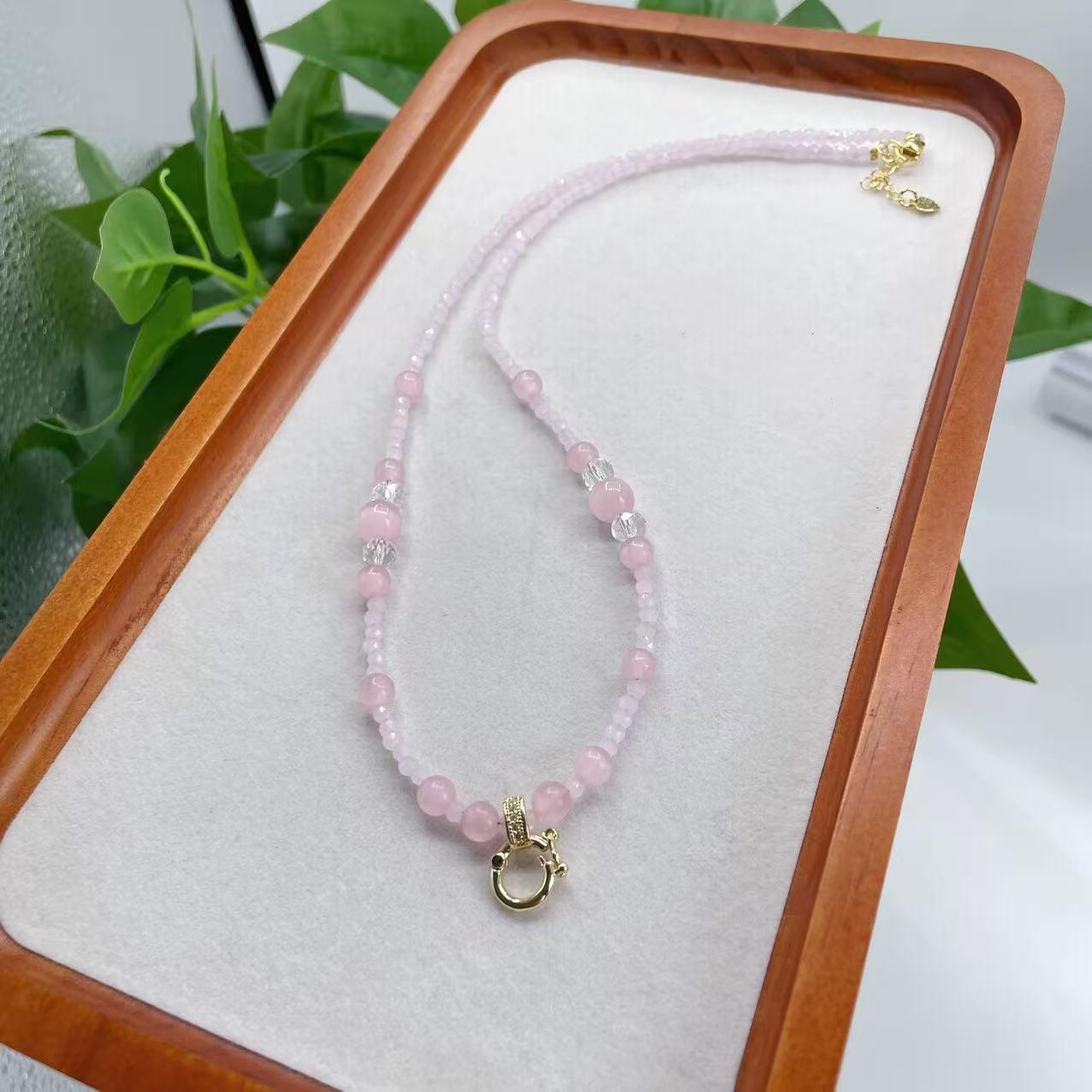 Универсальное ожерелье из хрустальных бусин «Девятихвостая лиса» с универсальной застежкой